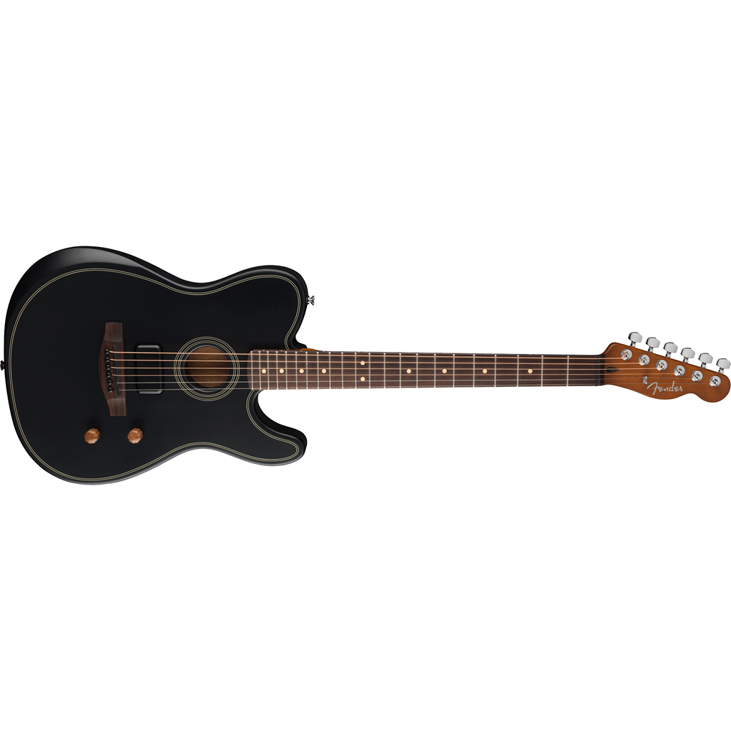 Fender Acoustasonic Standard Telecaster, Black - KAOS Music Centre