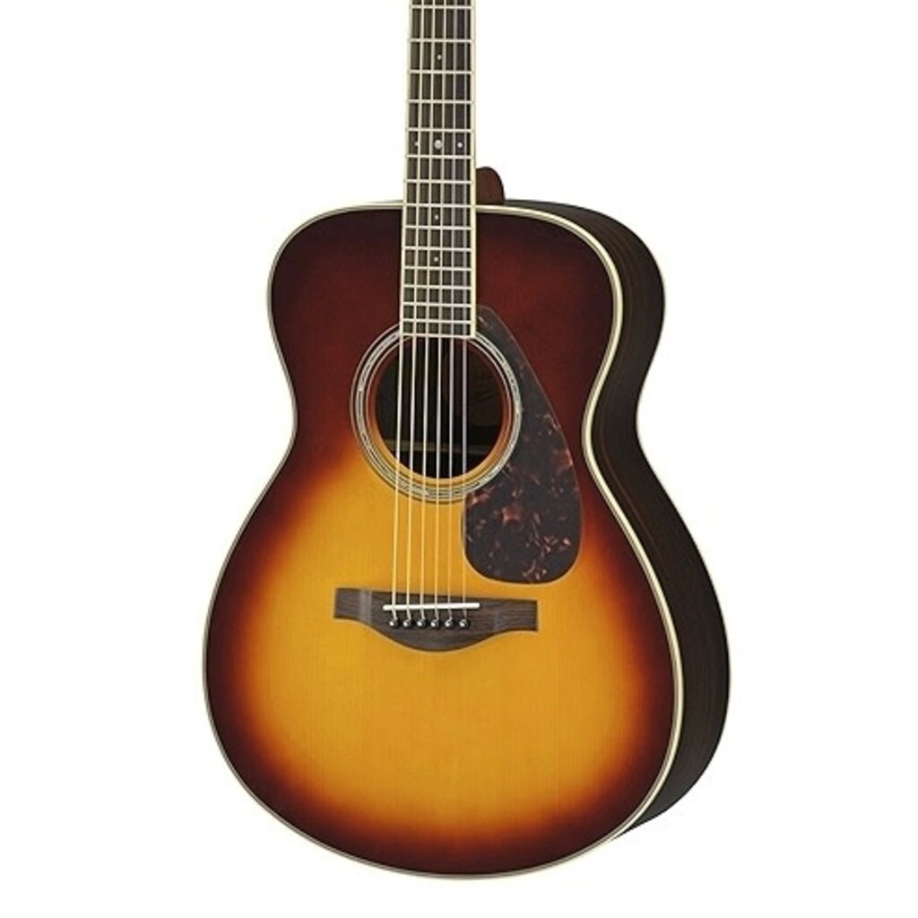 Yamaha LS6 ARE Brown Sunburst Folk Guitar w/hard bag - KAOS Music