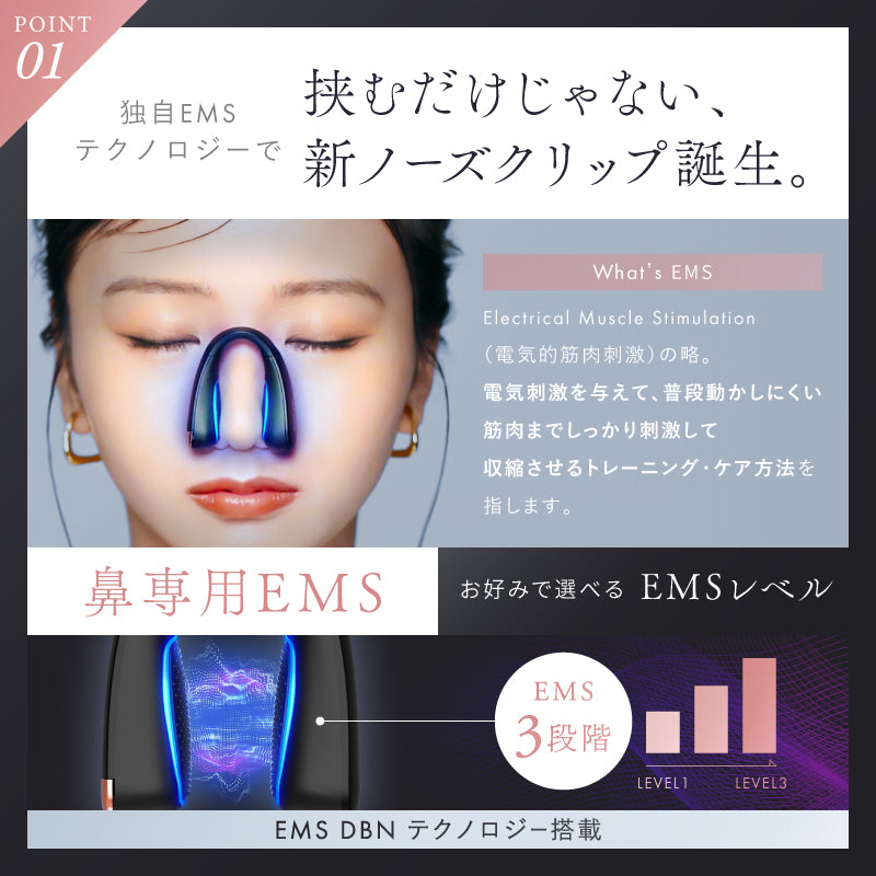 NIPLUX公式店】QNose│キュノーズ│鼻専用美顔器│鼻から始まる美印象