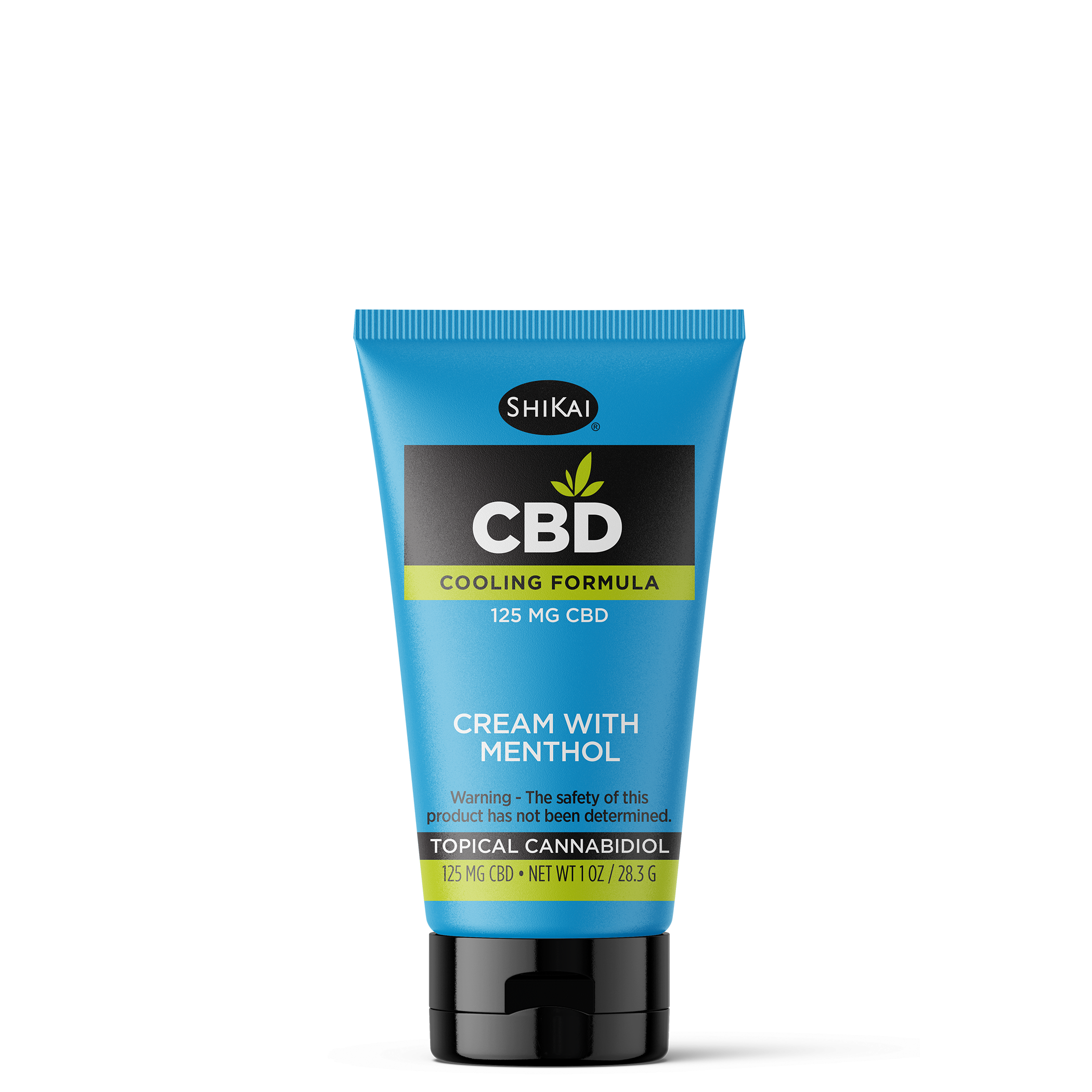 Shikai Products - 1 oz CBD Cream with Menthol | 125mg CBD