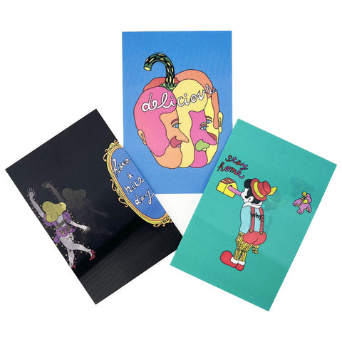 魅惑のレンチキュラーポストカードセット / D / ヤナギダマサミ