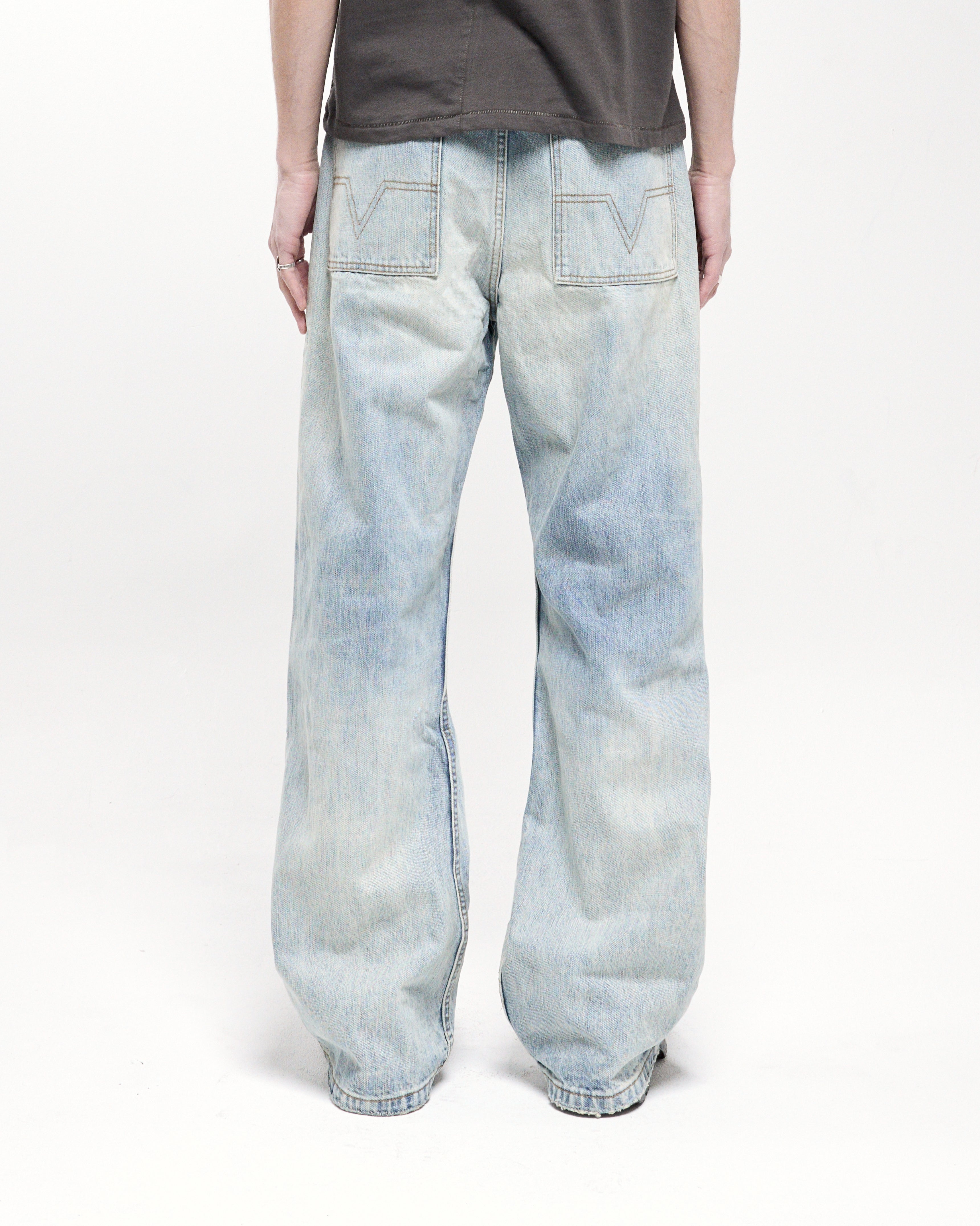 No Maintenance - Light-Wash Japanese Baggy Denim | NO MAINTENANCE