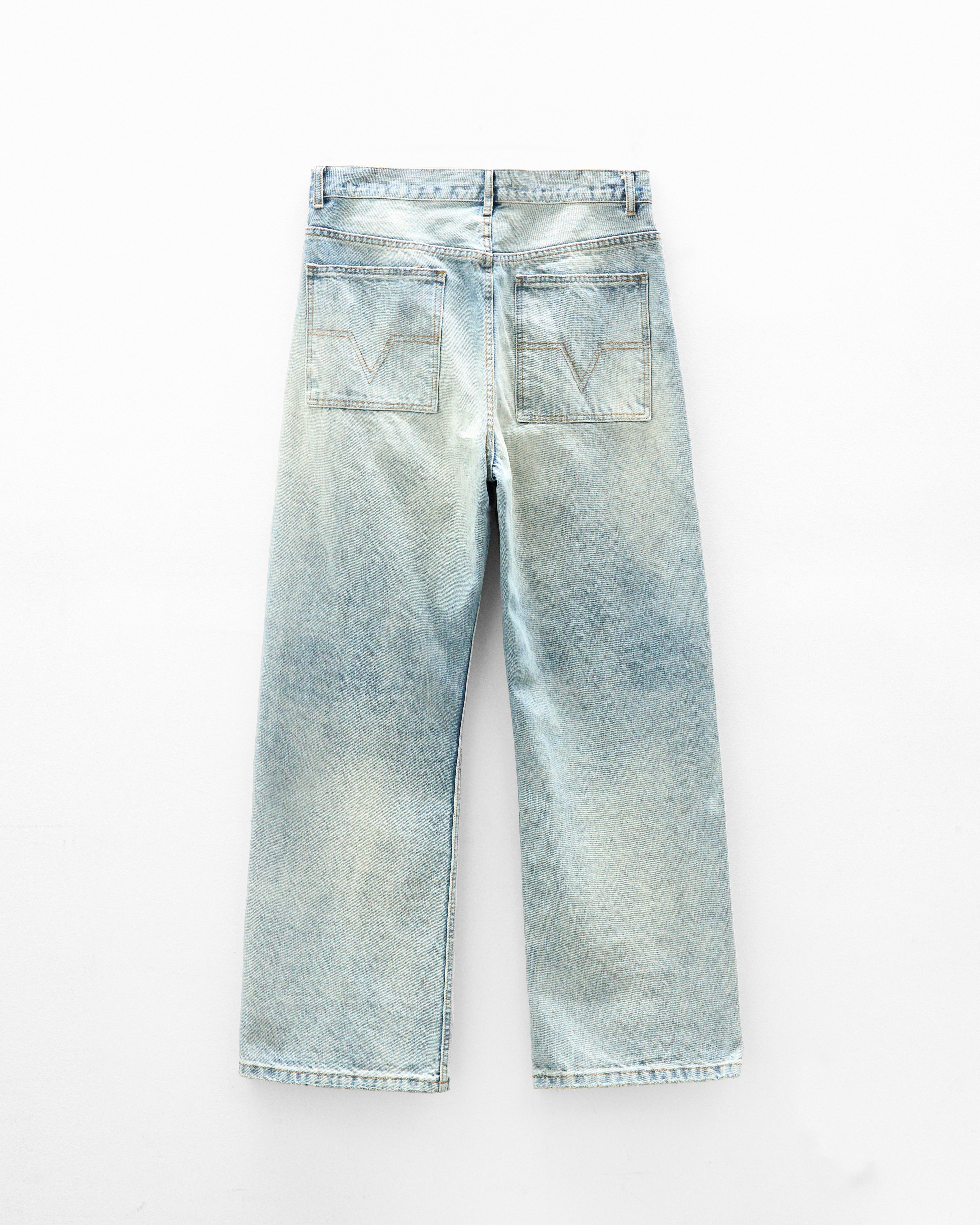 No Maintenance - Light-Wash Japanese Baggy Denim | NO MAINTENANCE