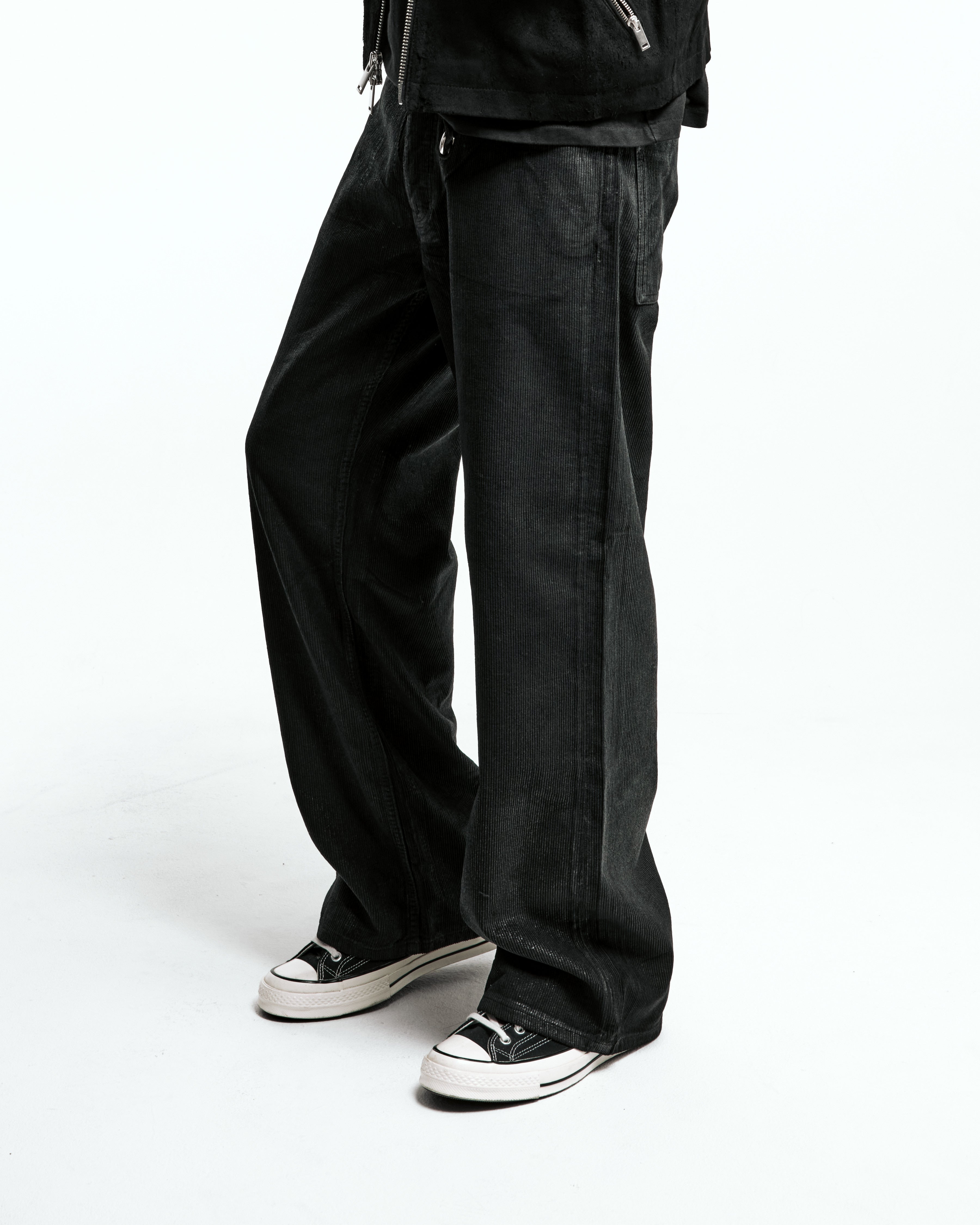 No Maintenance - Waxed Baggy Corduroy Pants | NO MAINTENANCE