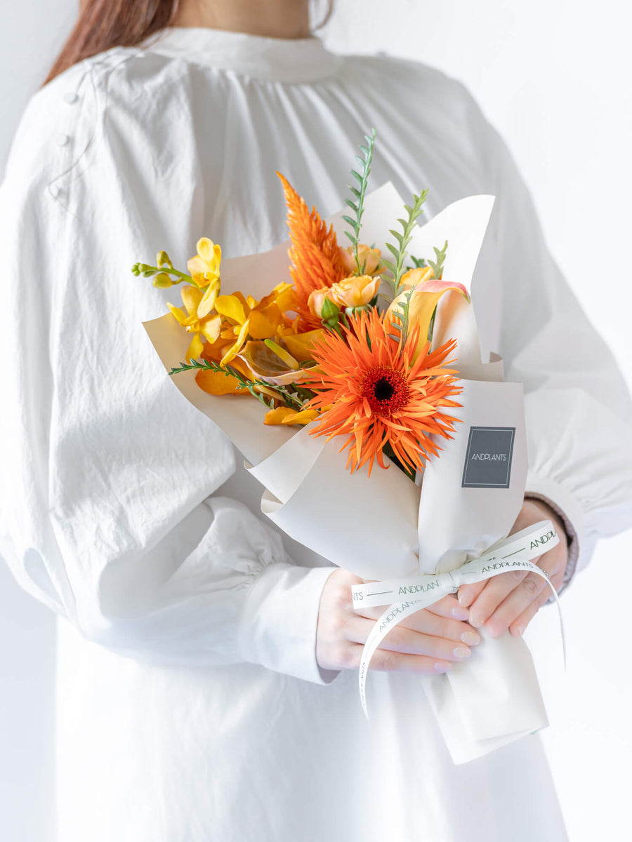 ARSOA Fresh Flower Set ピンク+オレンジ【おまとめ】 ARSOA Fresh