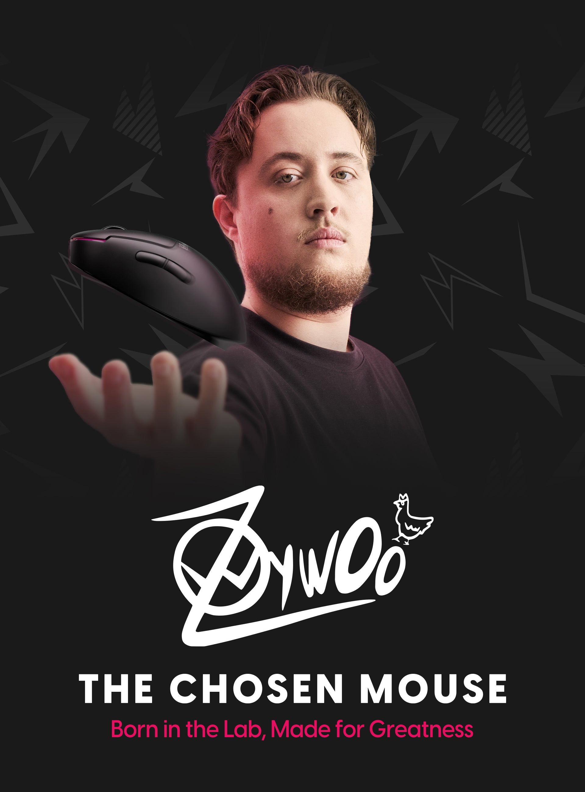 ZywOo The Chosen Mouse – Pulsar Gaming Gears