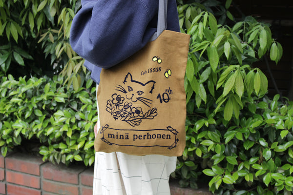 MINÄ PERHONEN × CAT'S ISSUE コラボレーショントートバッグの追加受注