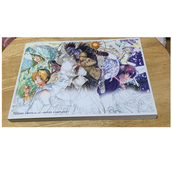 Offical Book NEVER COMPLETE Exhibition <Takeshi Obata Exhibition