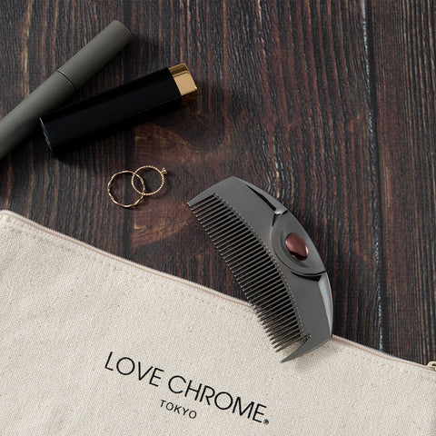 コーム LOVECHROME/ラブクロム PG ツキ プレミアムブラック – レイジー