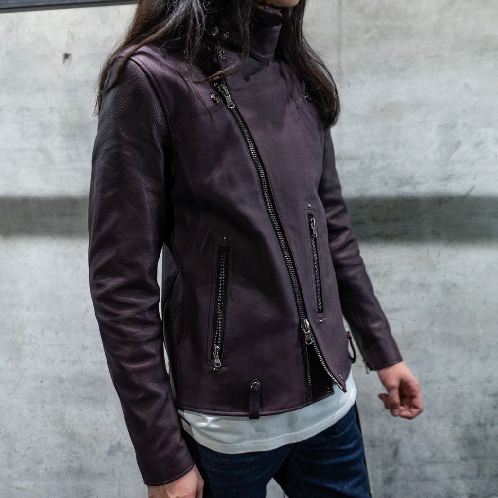 今シーズン人気NO.1 フルタンニン鞣し カーフスキン 燃焼製品染め