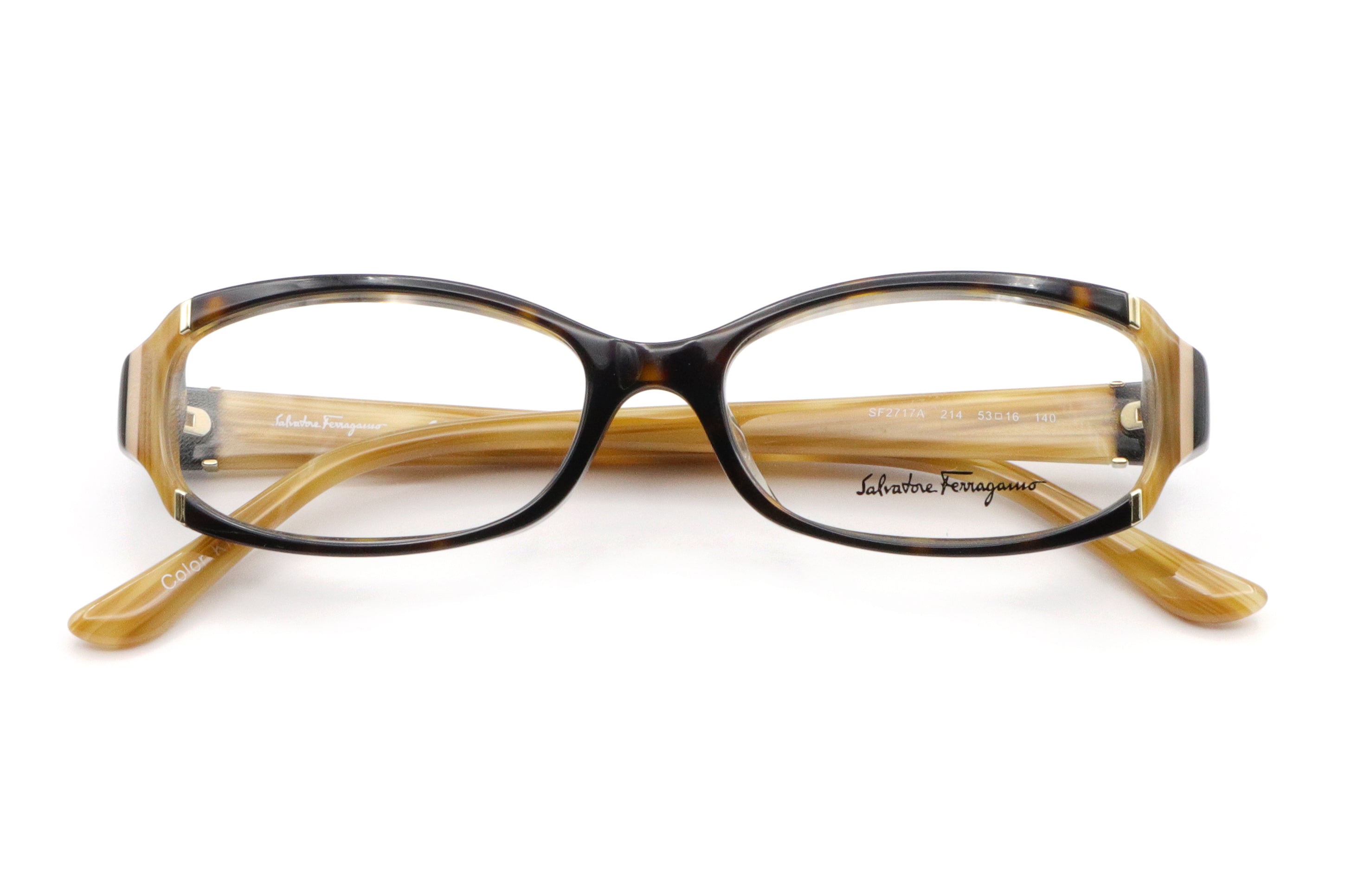 Ferragamo(フェラガモ) SF 2717A-214ブラウン(53) - 武田メガネ