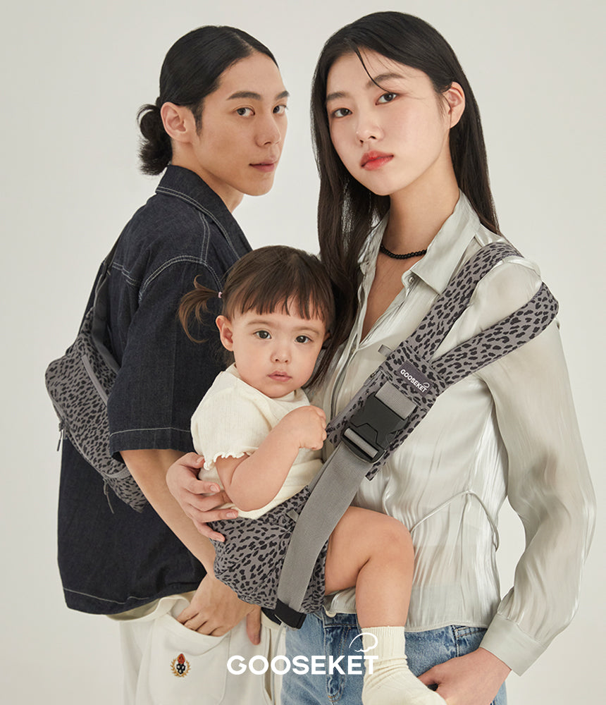 グスケット365抱っこ紐 グレー レオパード – GOOSEKET.JP