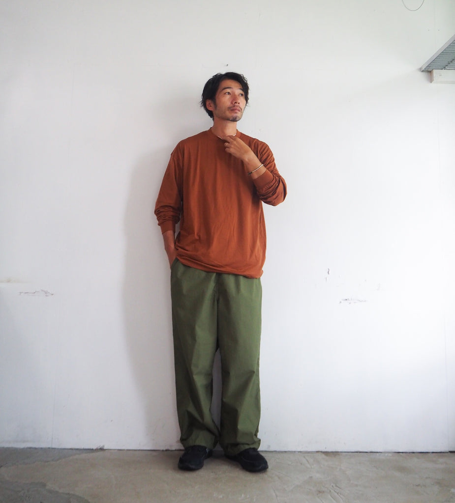 AURALEE WASHABLE LIGHT WOOL JERSEY L/S TEE – Chum!