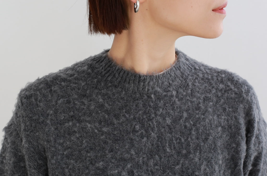 AURALEE BRUSHED WOOL CASHMERE SILK KNIT P/O – Chum!