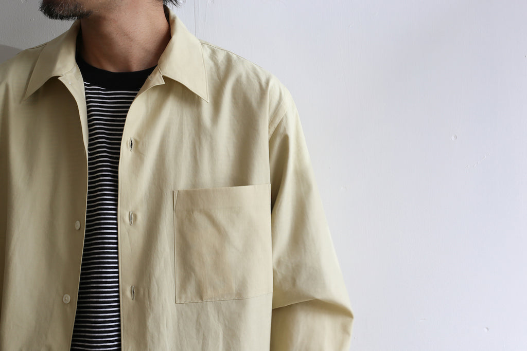 AURALEE WASHED FINX TWILL BOX SHIRTS – Chum!