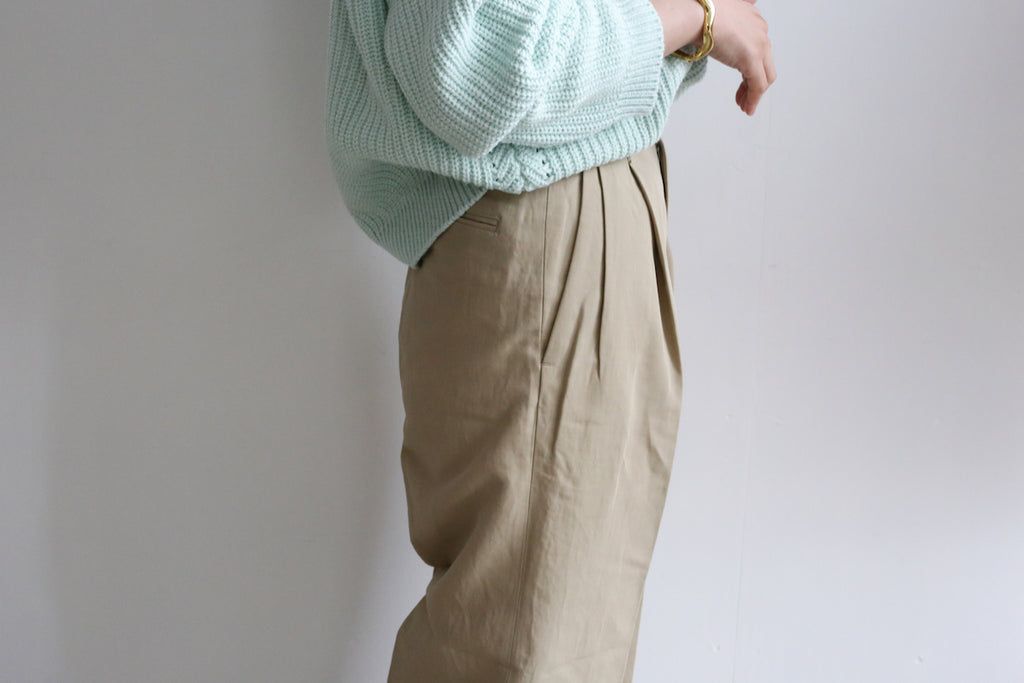 AURALEE HARD TWIST FINX LINEN CHINO – Chum!