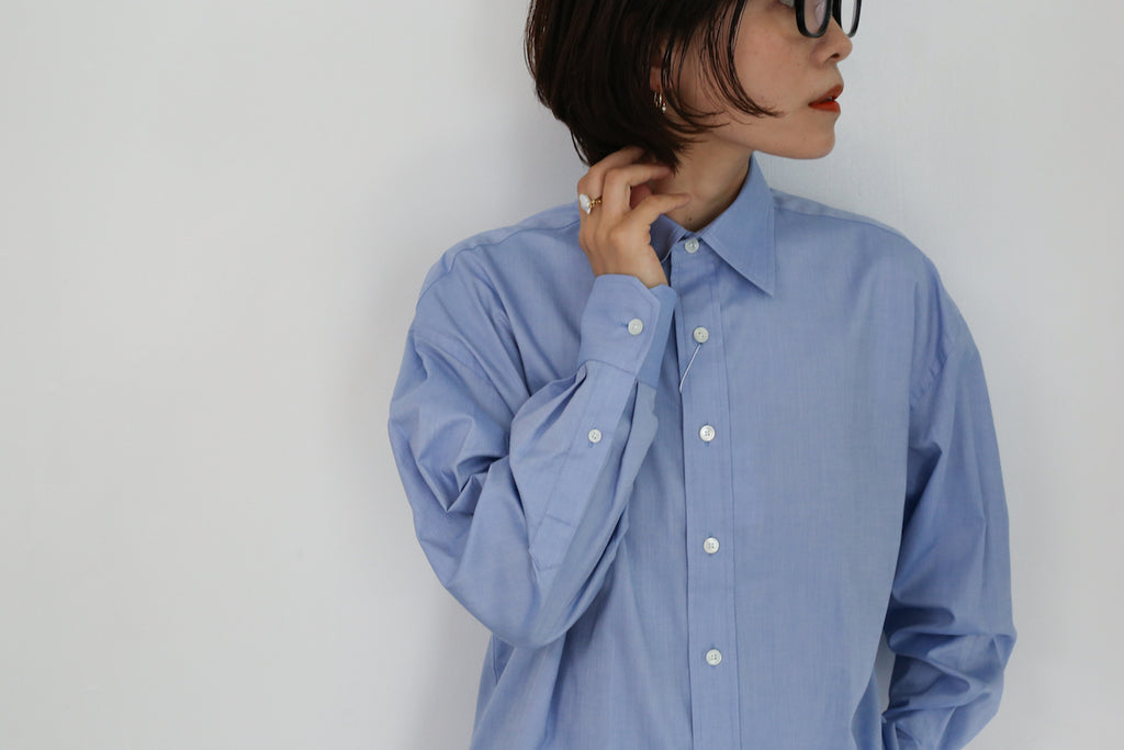 AURALEE FINX OX CHAMBRAY SHIRTS / women's – Chum!