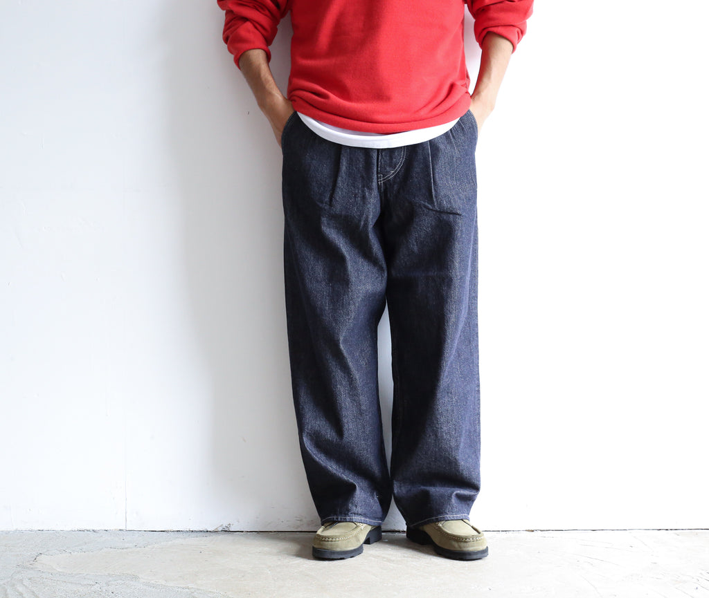 Graphpaper Colorfast Denim Two Tuck Pants – Chum!