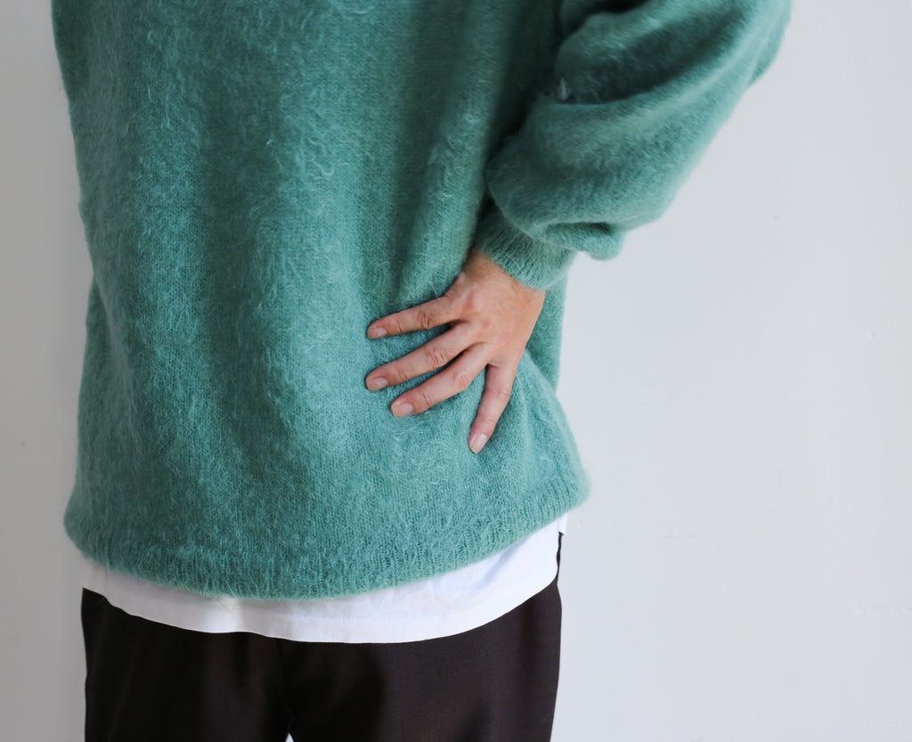 AURALEE BRUSHED SUPER KID MOHAIR KNIT P/O – Chum!