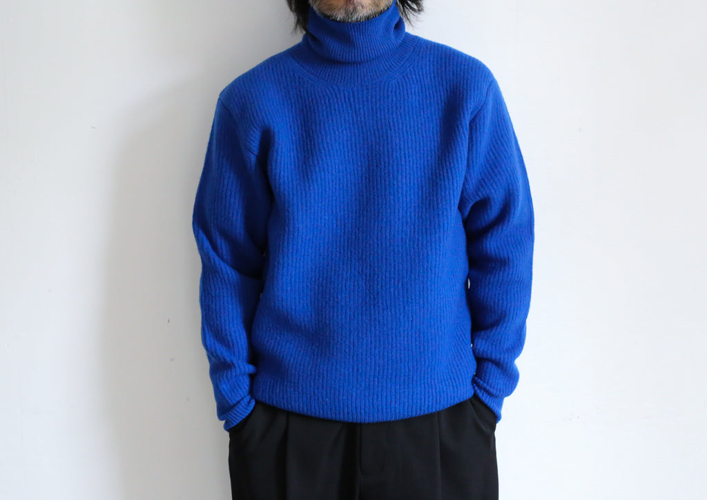 AURALEE MILLED FRENCH MERINO RIB KNIT TURTLE – Chum!
