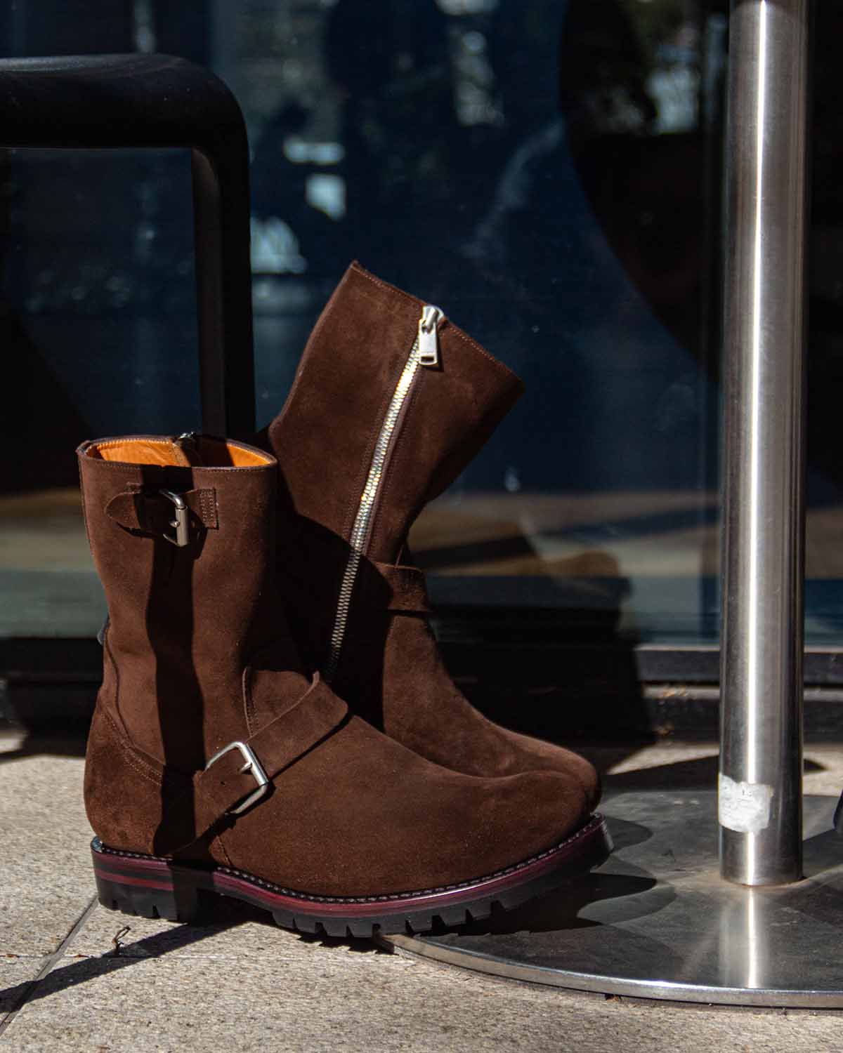 nonnative の履くだけで様になる BIKER ZIP UP BOOTS – COVERCHORD