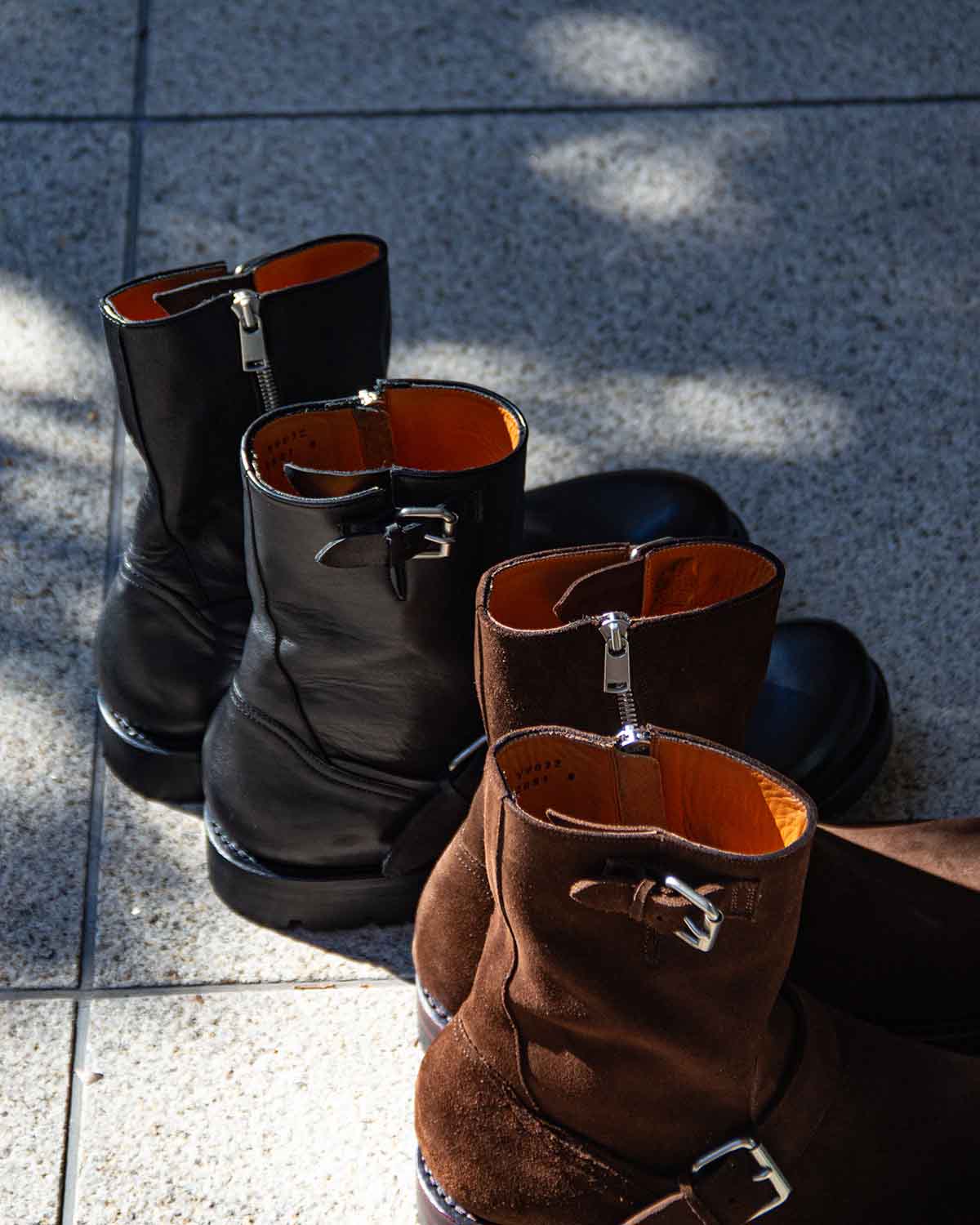 nonnative の履くだけで様になる BIKER ZIP UP BOOTS – COVERCHORD