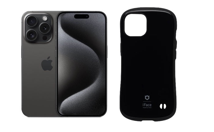 iPhone 15 ProMax のブラックチタニウムに合うスマホケース