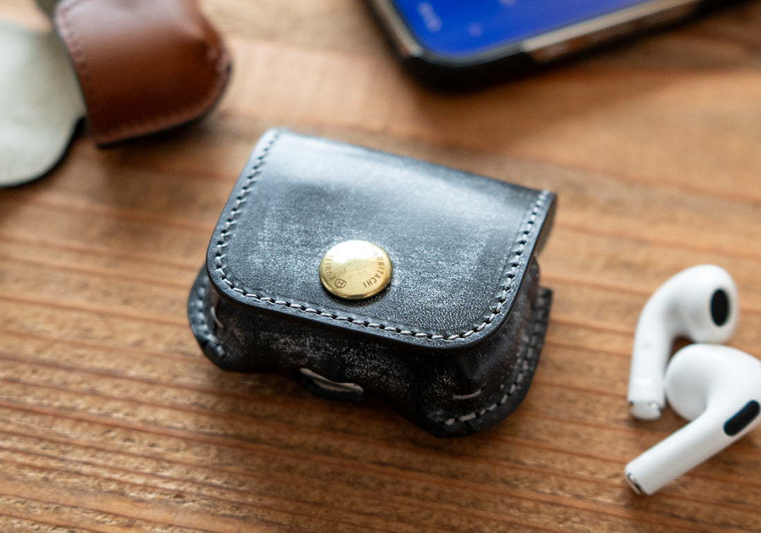 一枚革で作るレザーケース AirPods Pro（第1、第2世代）用 – 国立商店