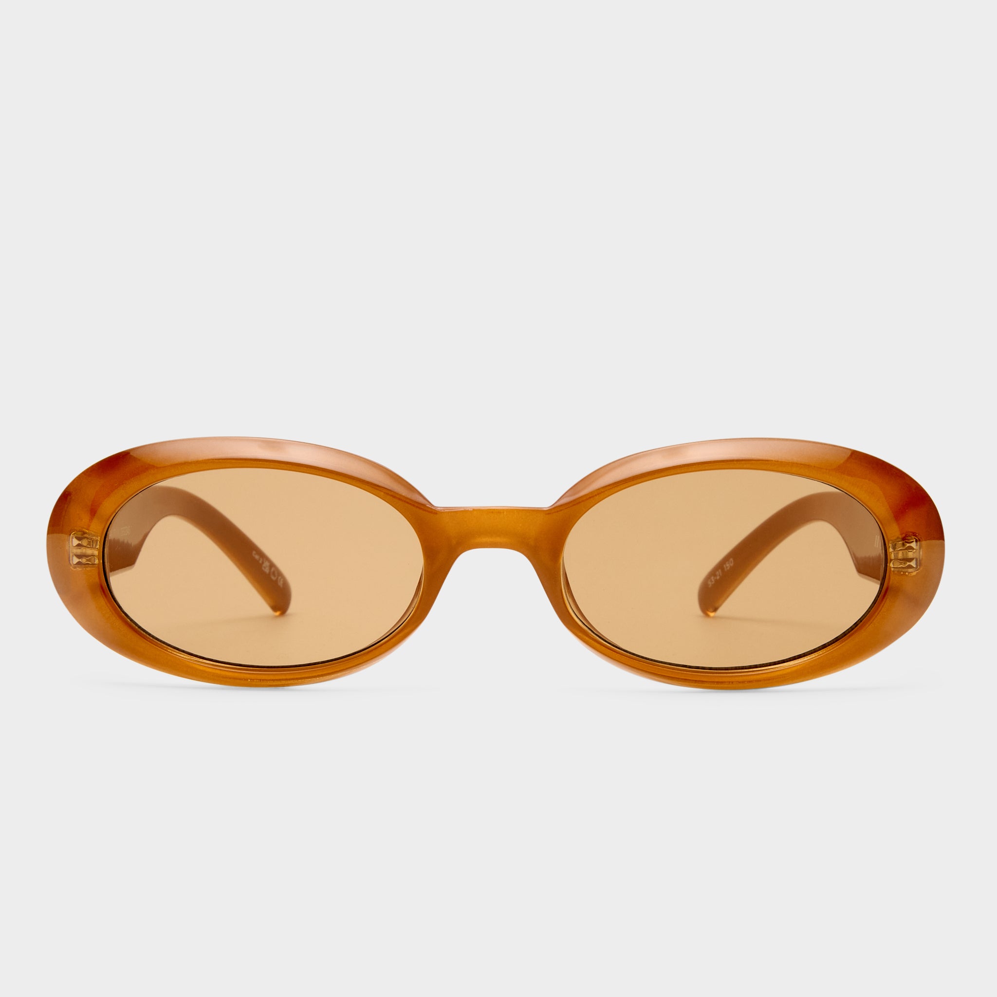 Work It! Cocoa Female Oval Sunglasses | Le Specs