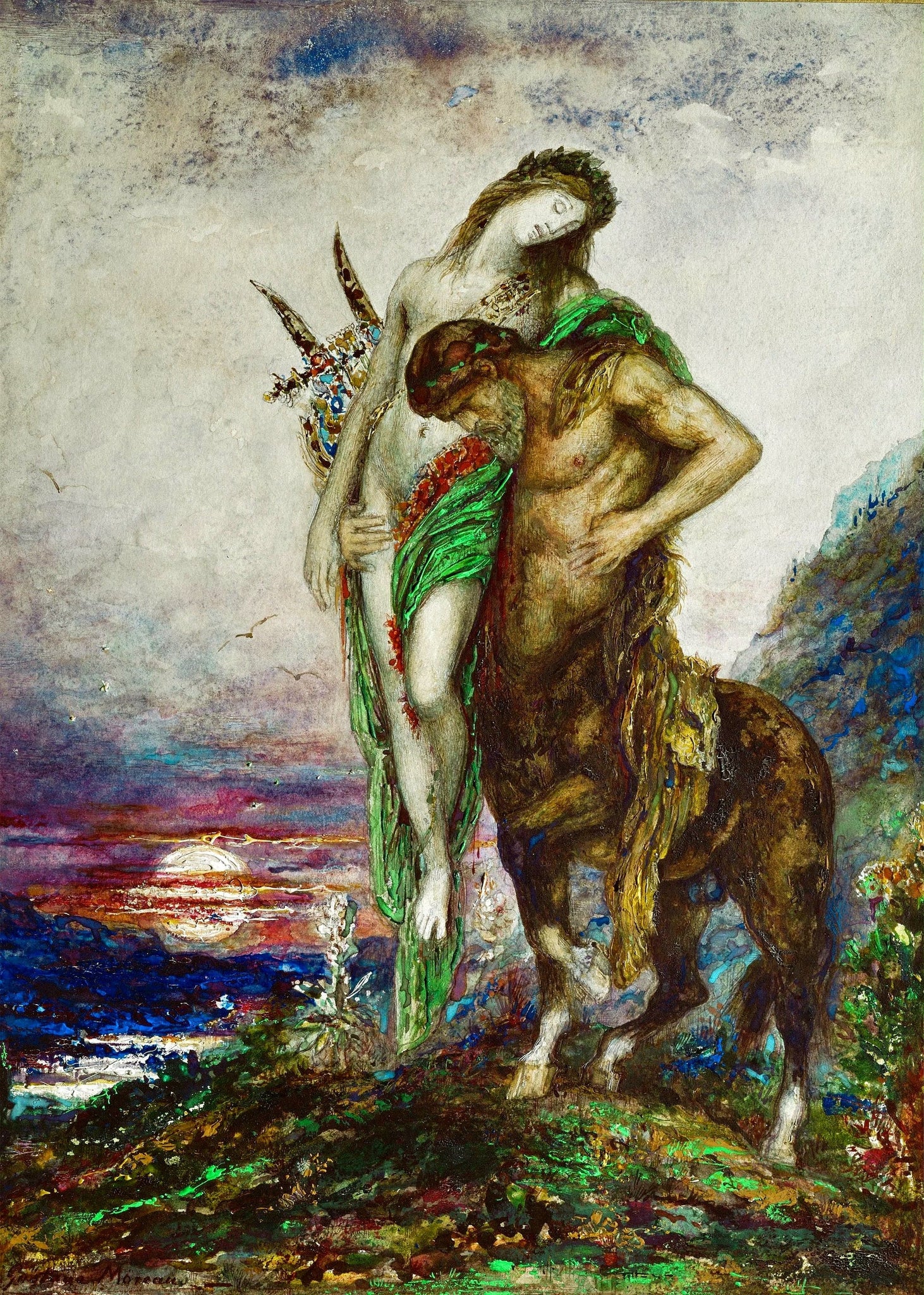 Gustave Moreau – The Symbolist Vision of Myth and Mystery – Dark