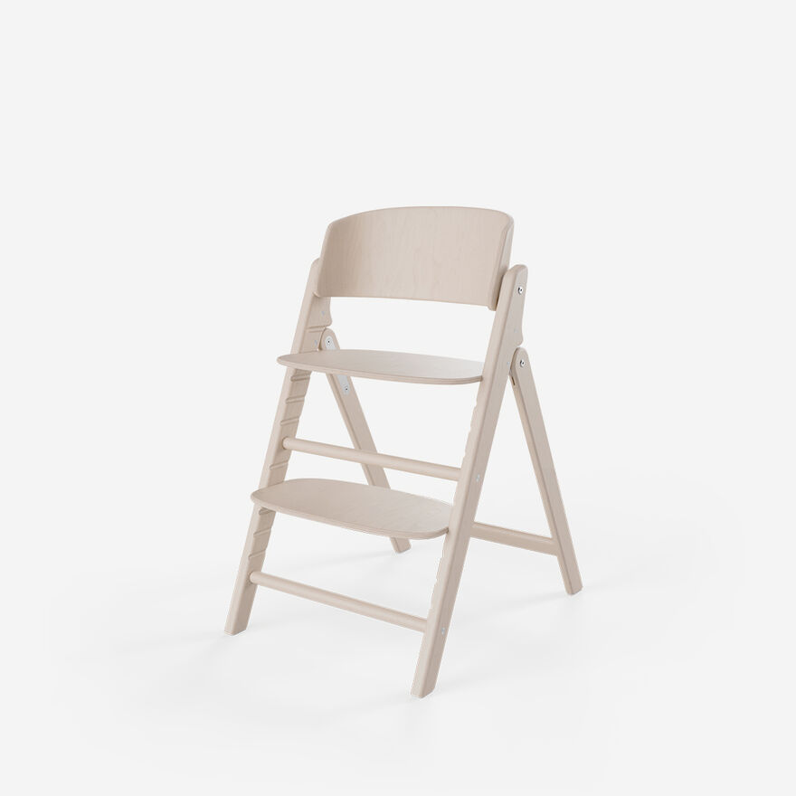折りたためるハイチェア「クリック&フォールド」が新登場