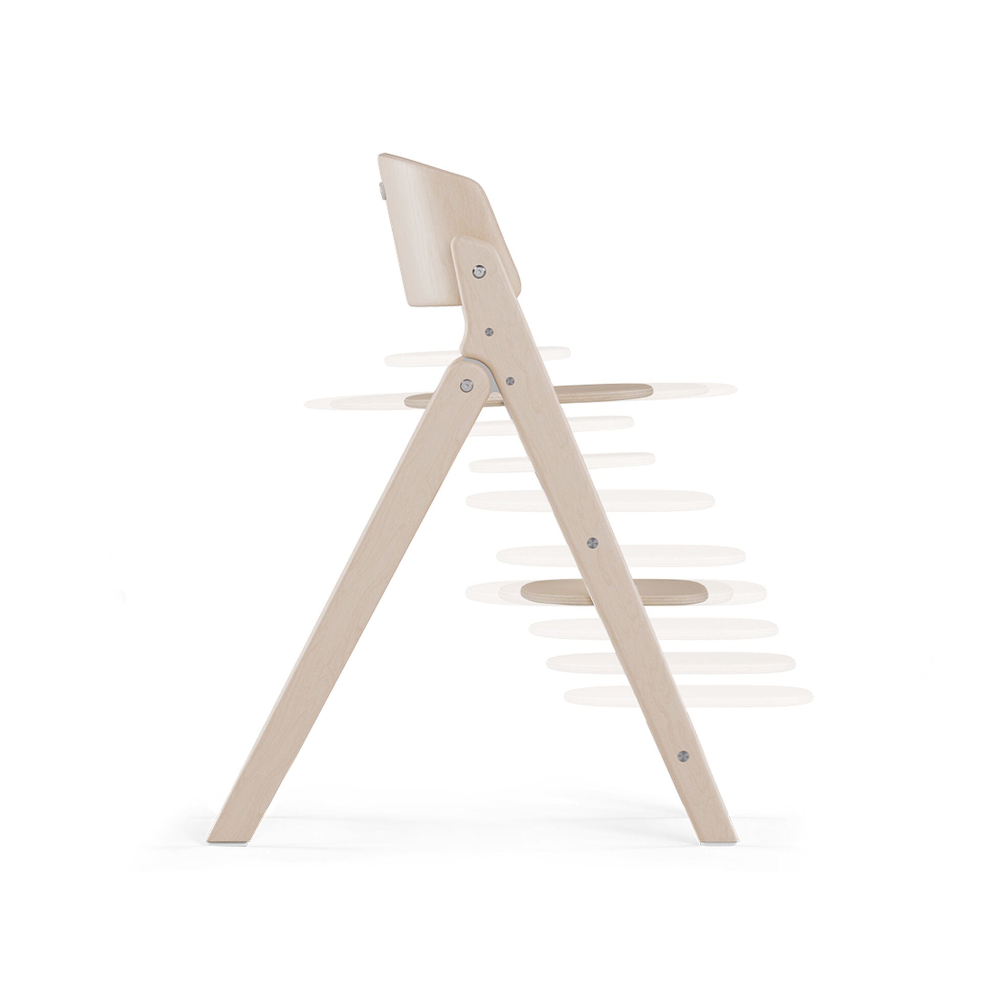 折りたためるハイチェア「クリック&フォールド」が新登場