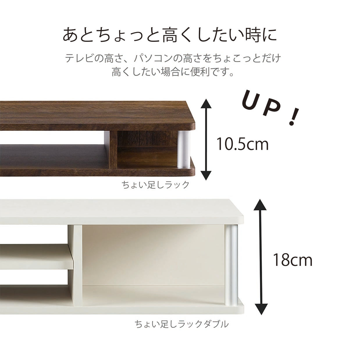AS-110CT ちょい足しラック 幅110cm｜製品一覧｜組立家具 OLIVE｜製品