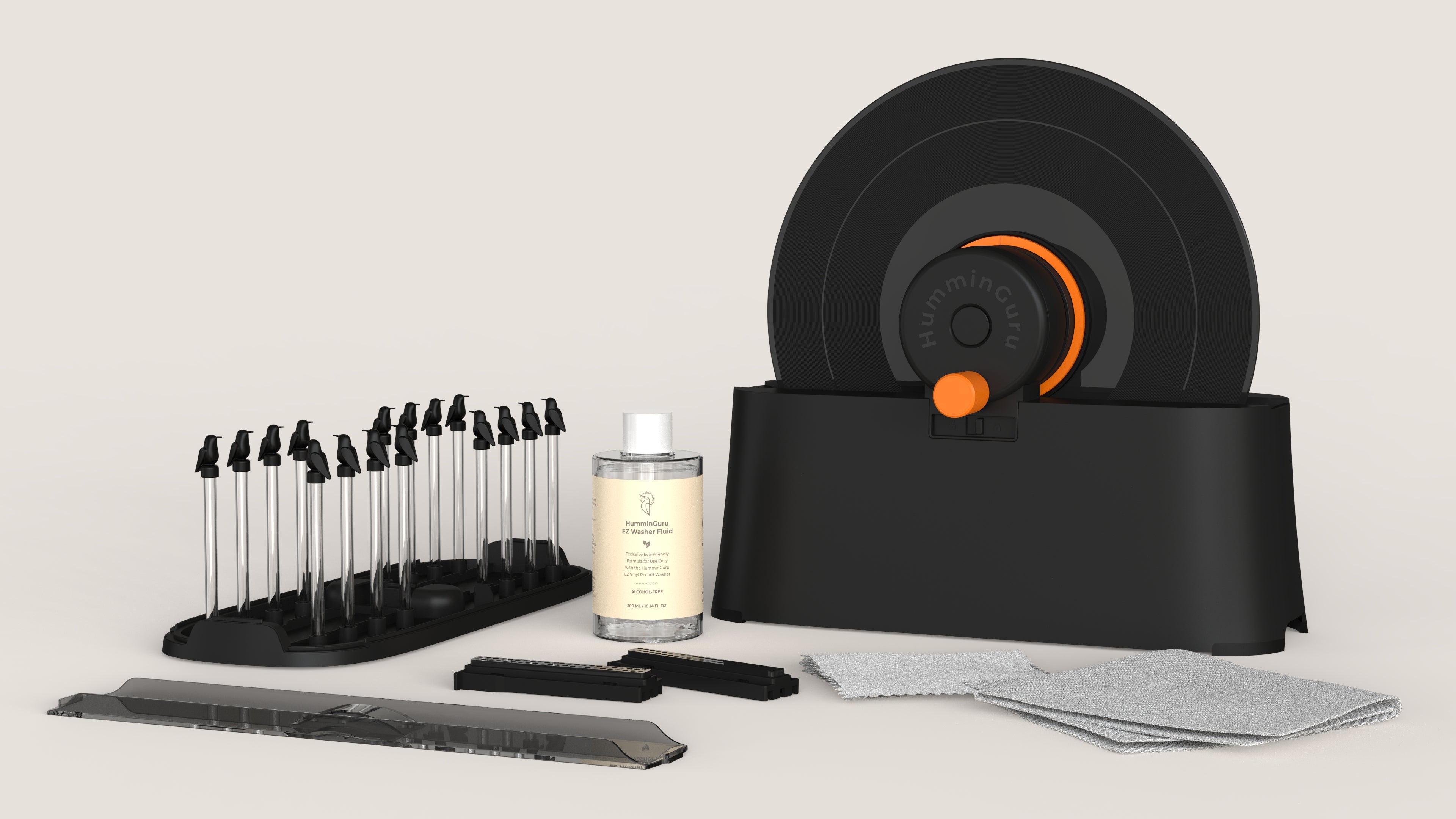 最も簡単なレコード洗浄機が登場：HumminGuru EZのご紹介