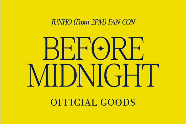 JUNHO (From 2PM) FAN-CON -Before Midnight-」オフィシャルグッズ事後