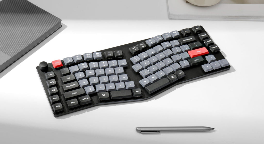 Keychron K15 Pro (Aliceレイアウト) QMK/VIA ワイヤレス・メカニカル