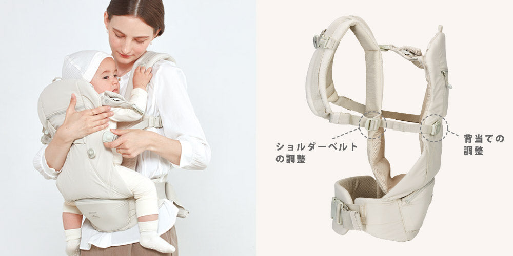 Pittoresk(ピトレスク) BABY CARRIER ON ベビーキャリアオン