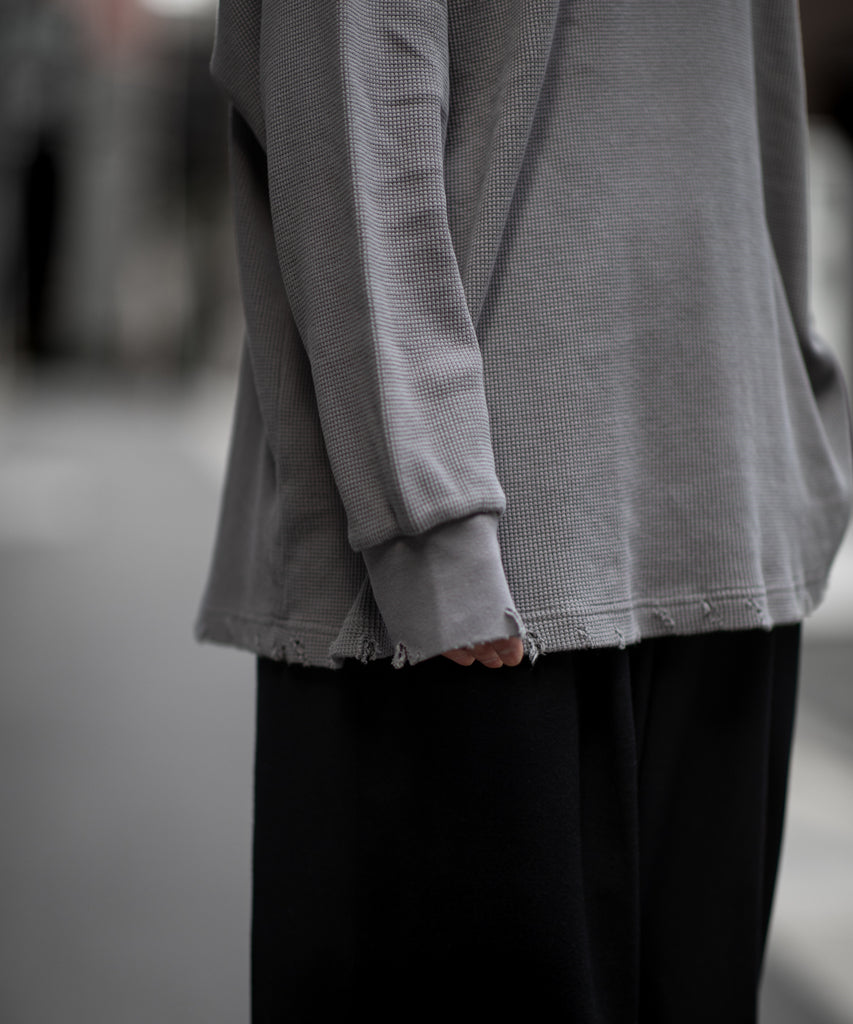 KANEMASA PHIL. | 36G SUPER FINE GAUGE HALF ZIP PULLOVER – session