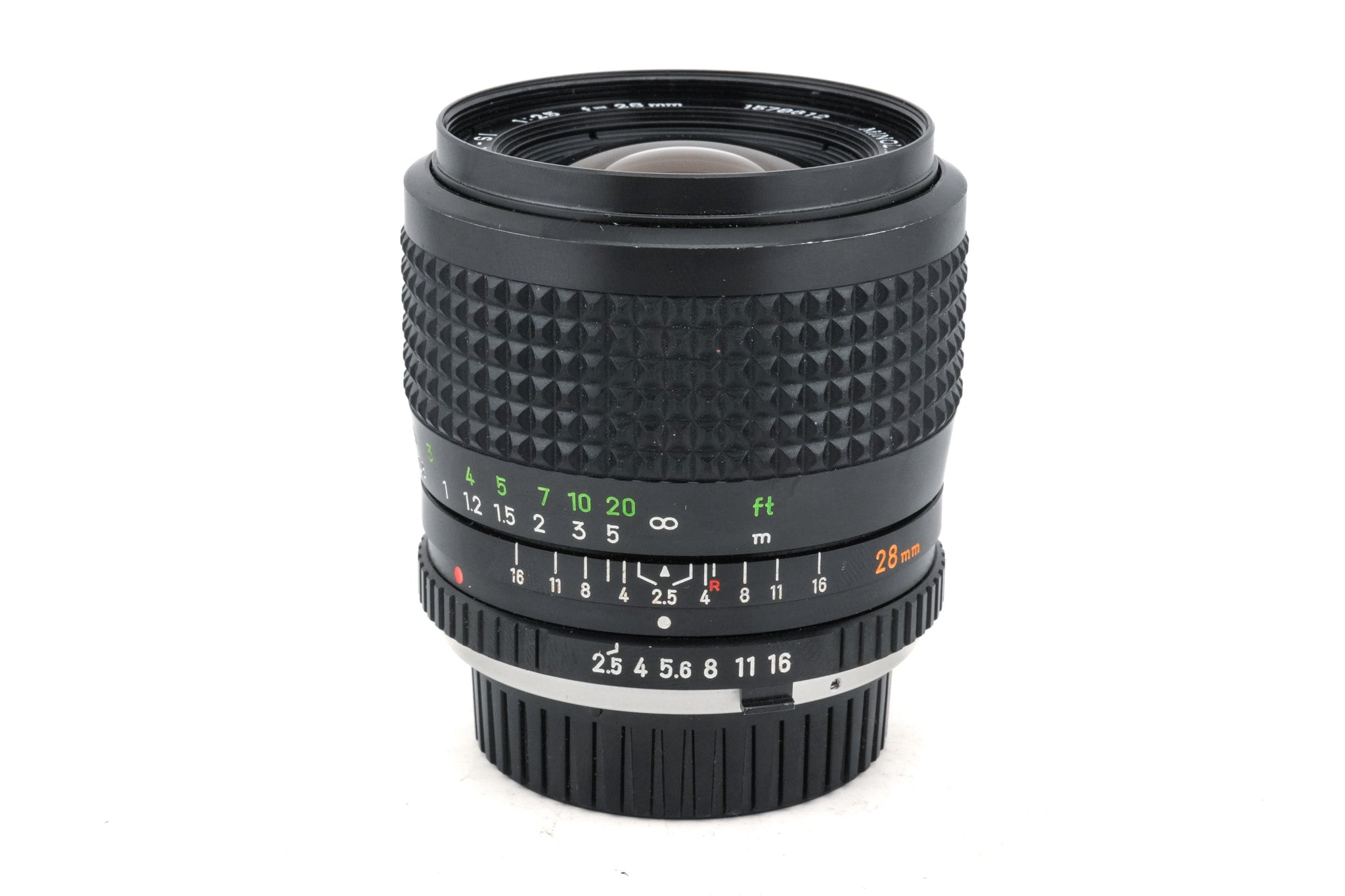 Minolta 28mm f2.5 MC W.Rokkor-SI - Lens – Kamerastore