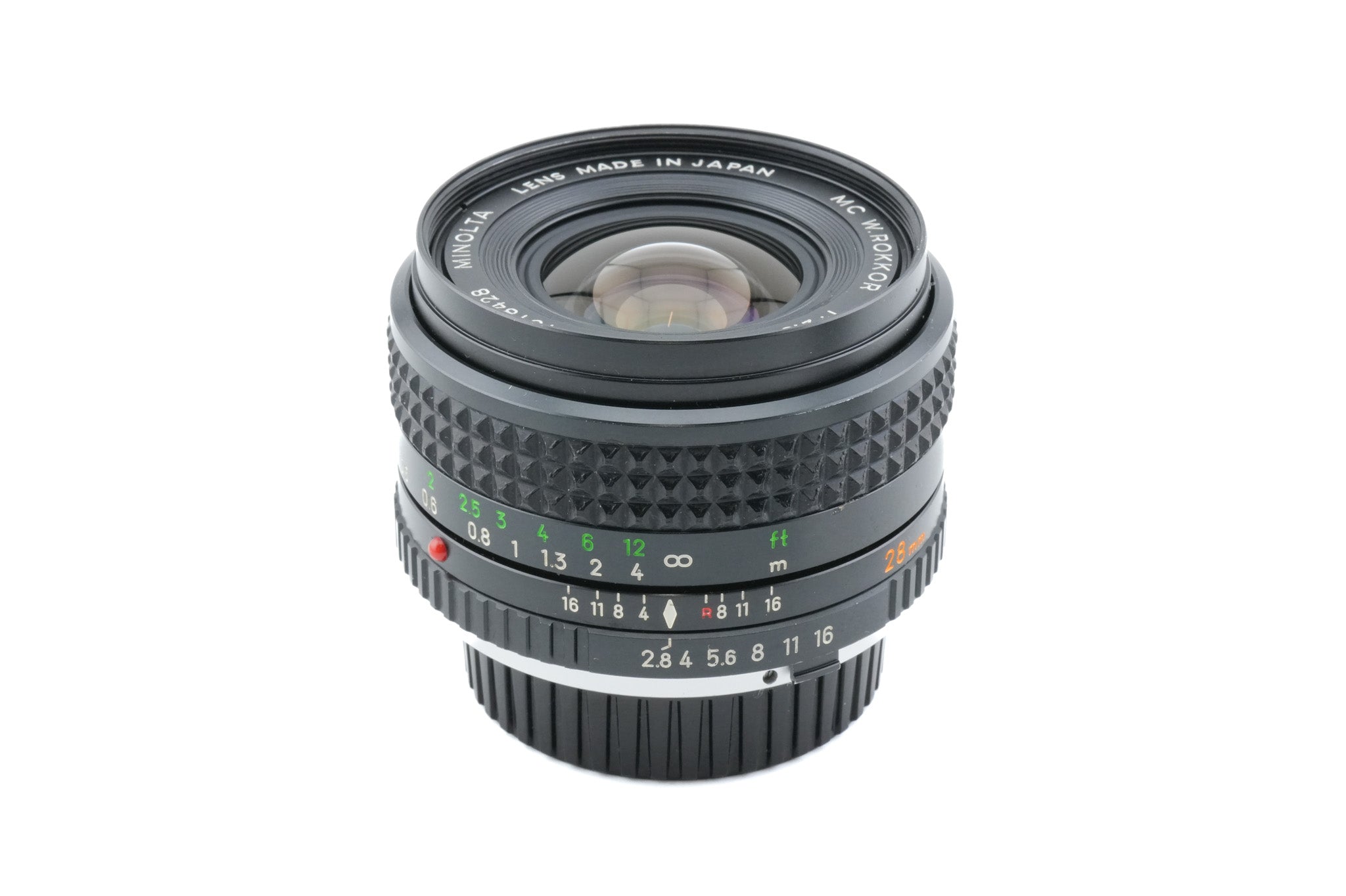 Minolta 28mm f2.8 MC W.Rokkor - Lens – Kamerastore