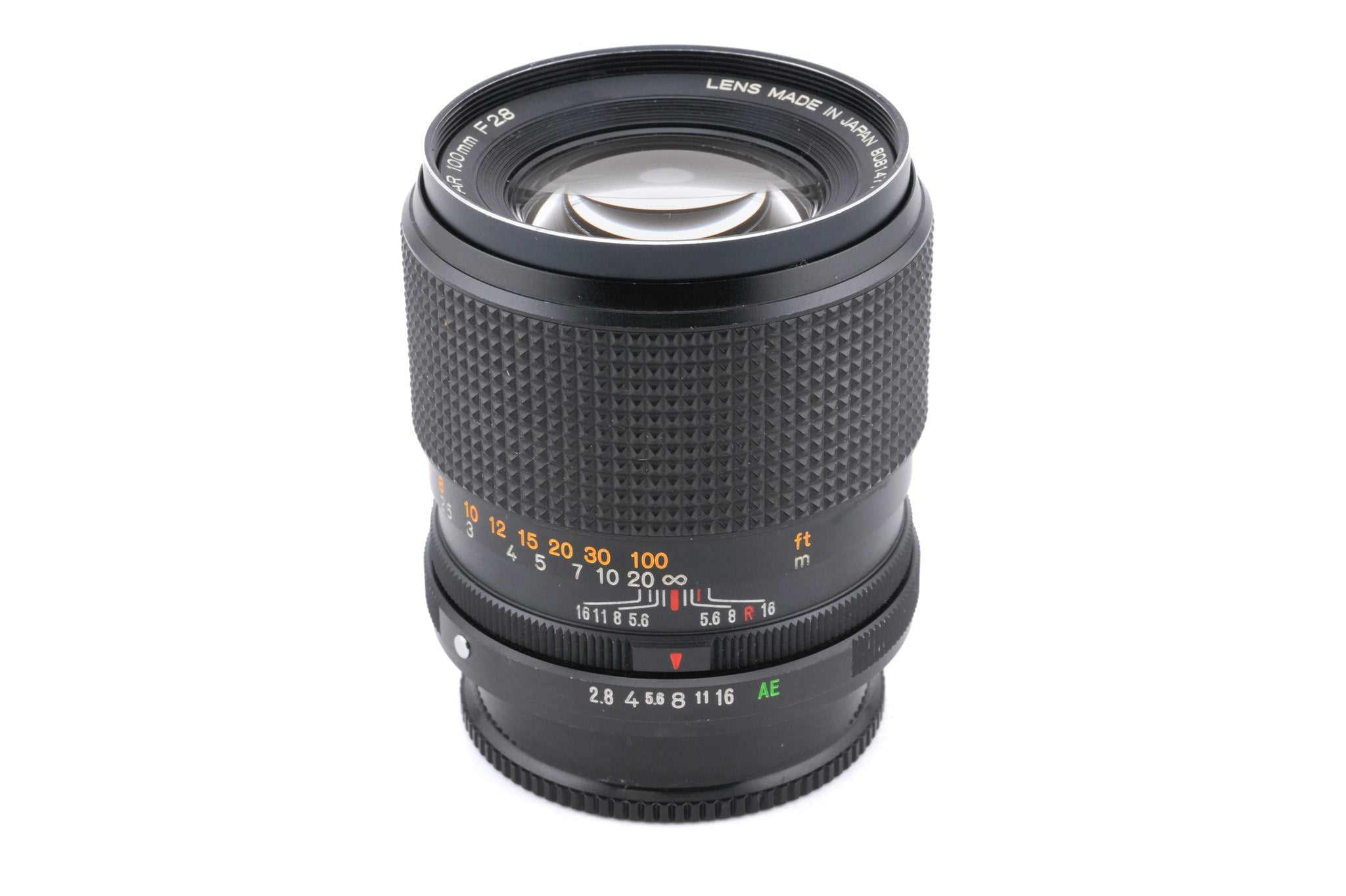 Konica 100mm f2.8 Hexanon AR - Lens – Kamerastore