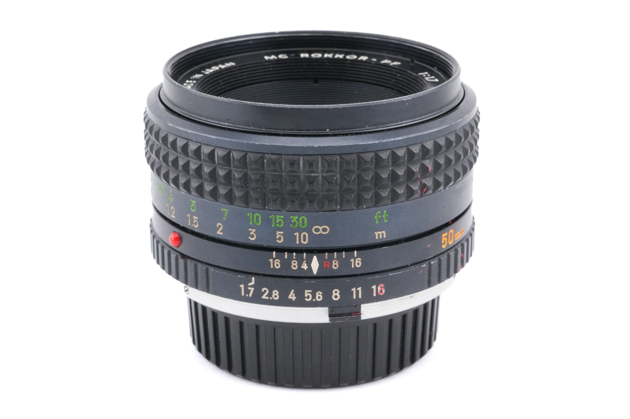 Minolta 50mm f1.7 MC Rokkor-PF - Lens – Kamerastore