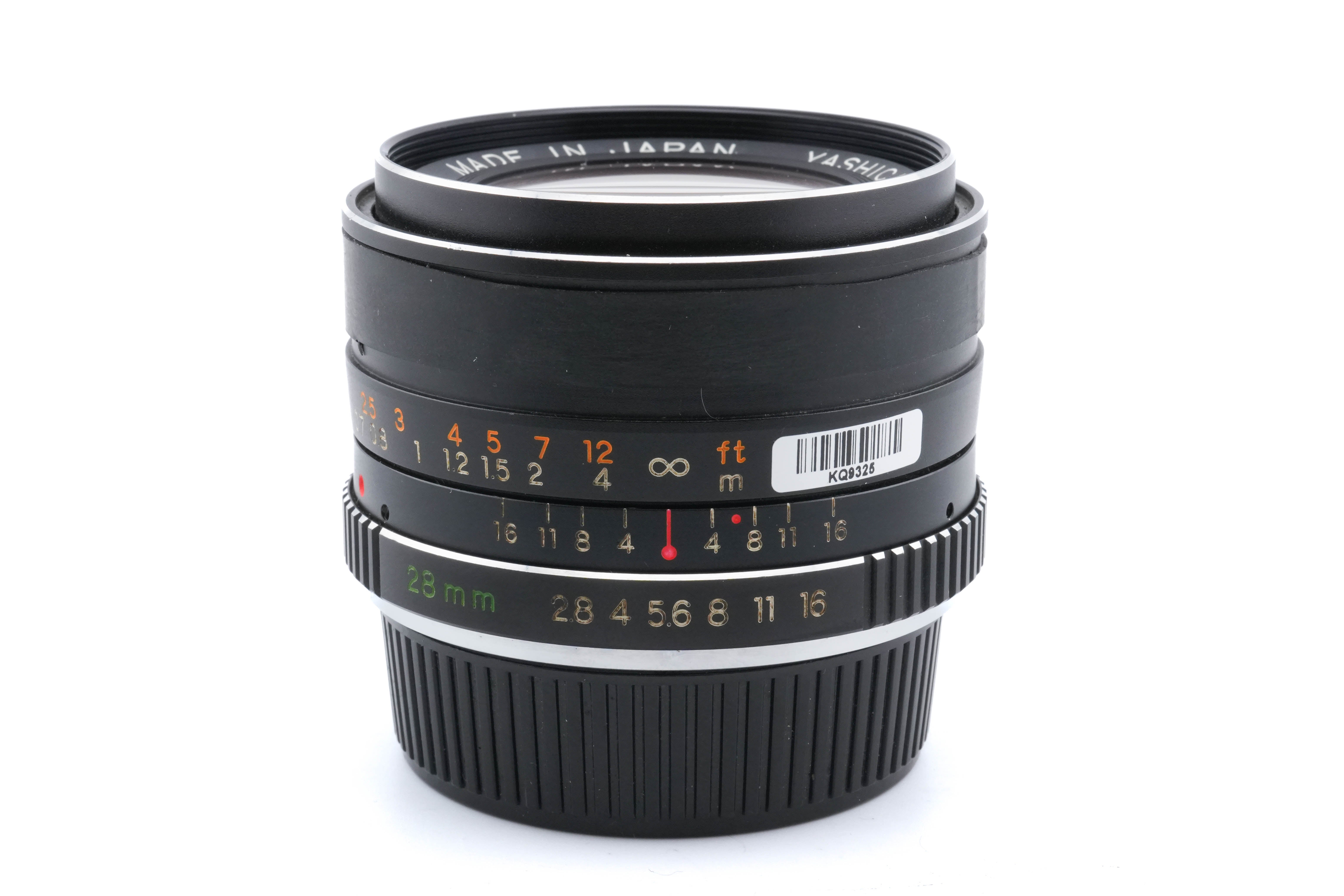 Yashica 28mm f2.8 ML - Lens – Kamerastore