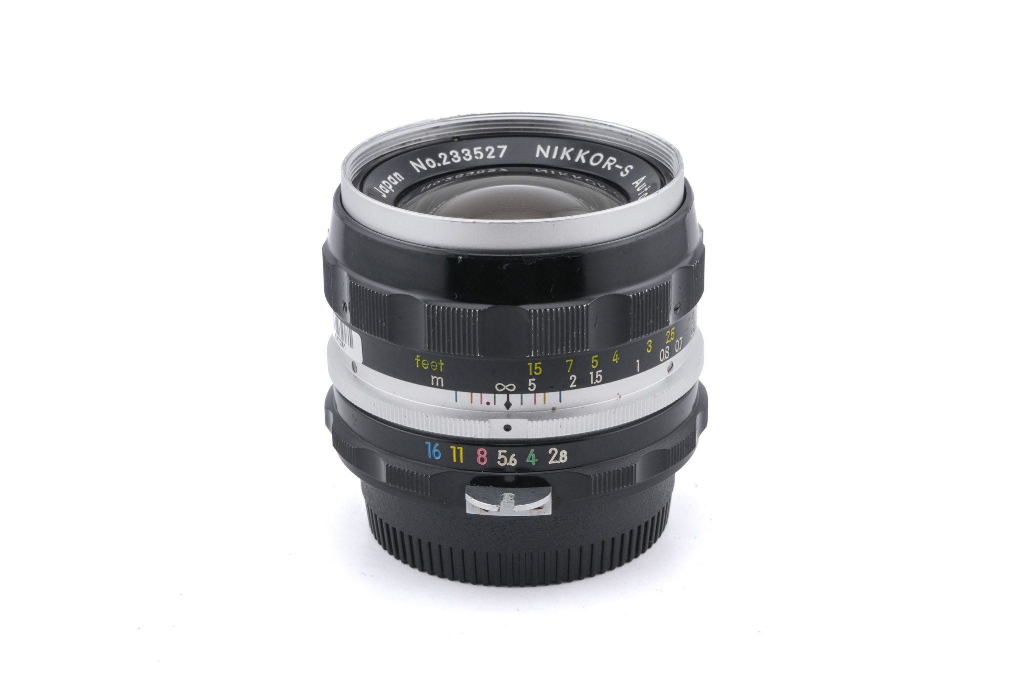 Nikon 35mm f2.8 Nikkor-S Auto Pre-AI - Lens – Kamerastore