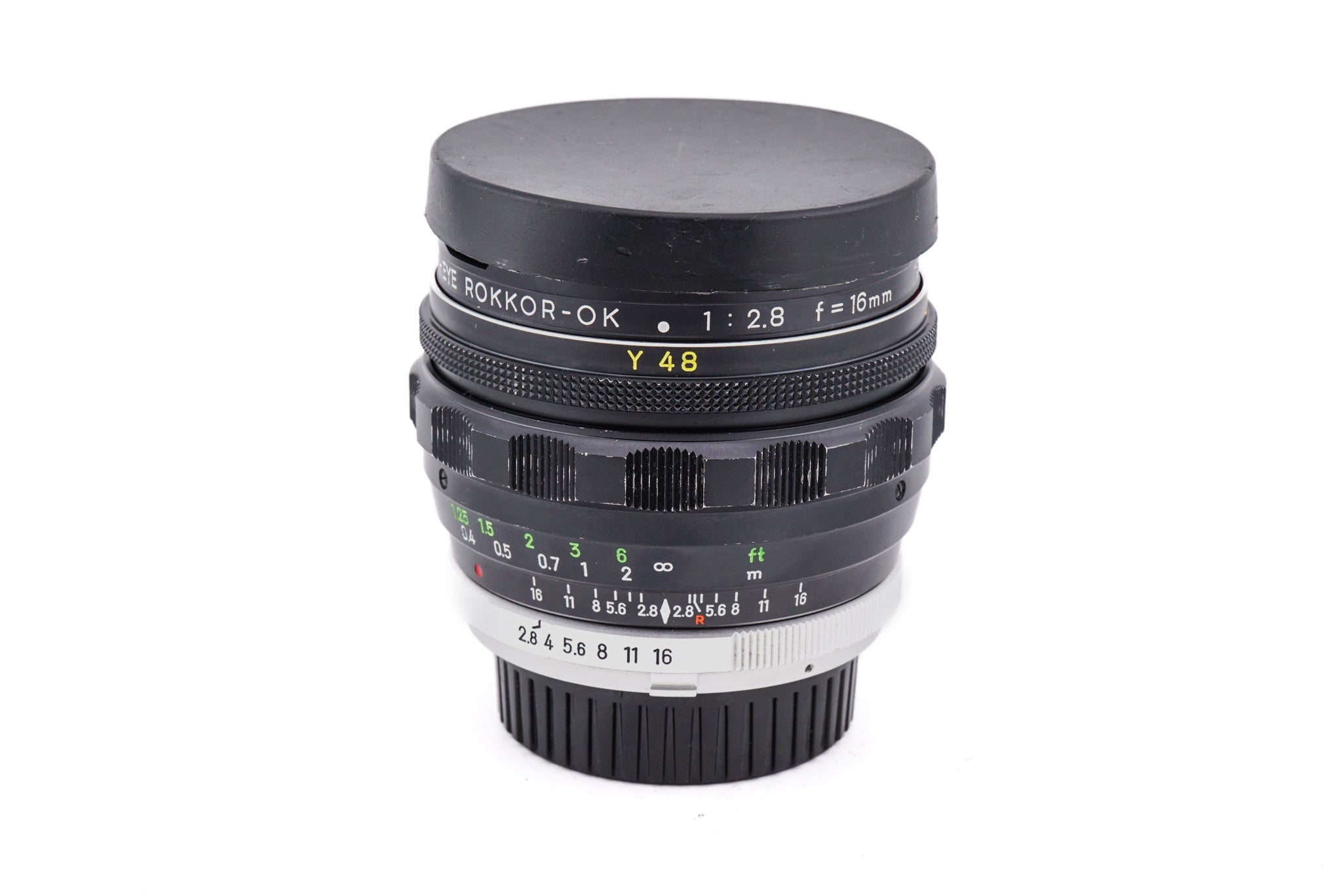 Minolta 16mm f2.8 Rokkor-OK Fisheye - Lens – Kamerastore