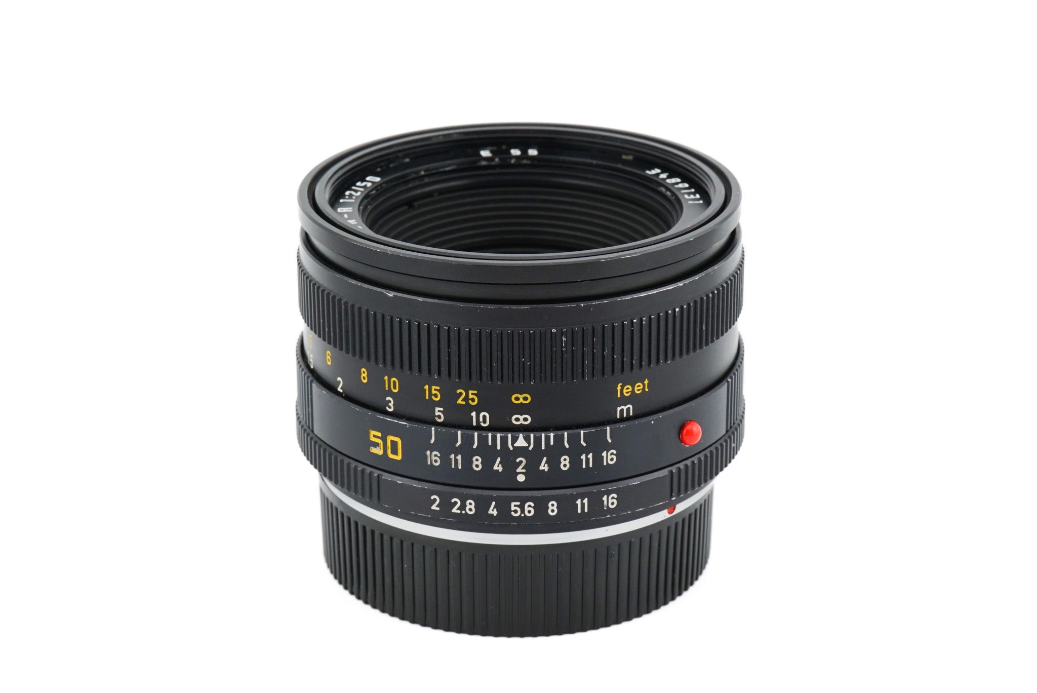 Leica 50mm f2 Summicron-R (Type II) (3-Cam) (11215) - Lens