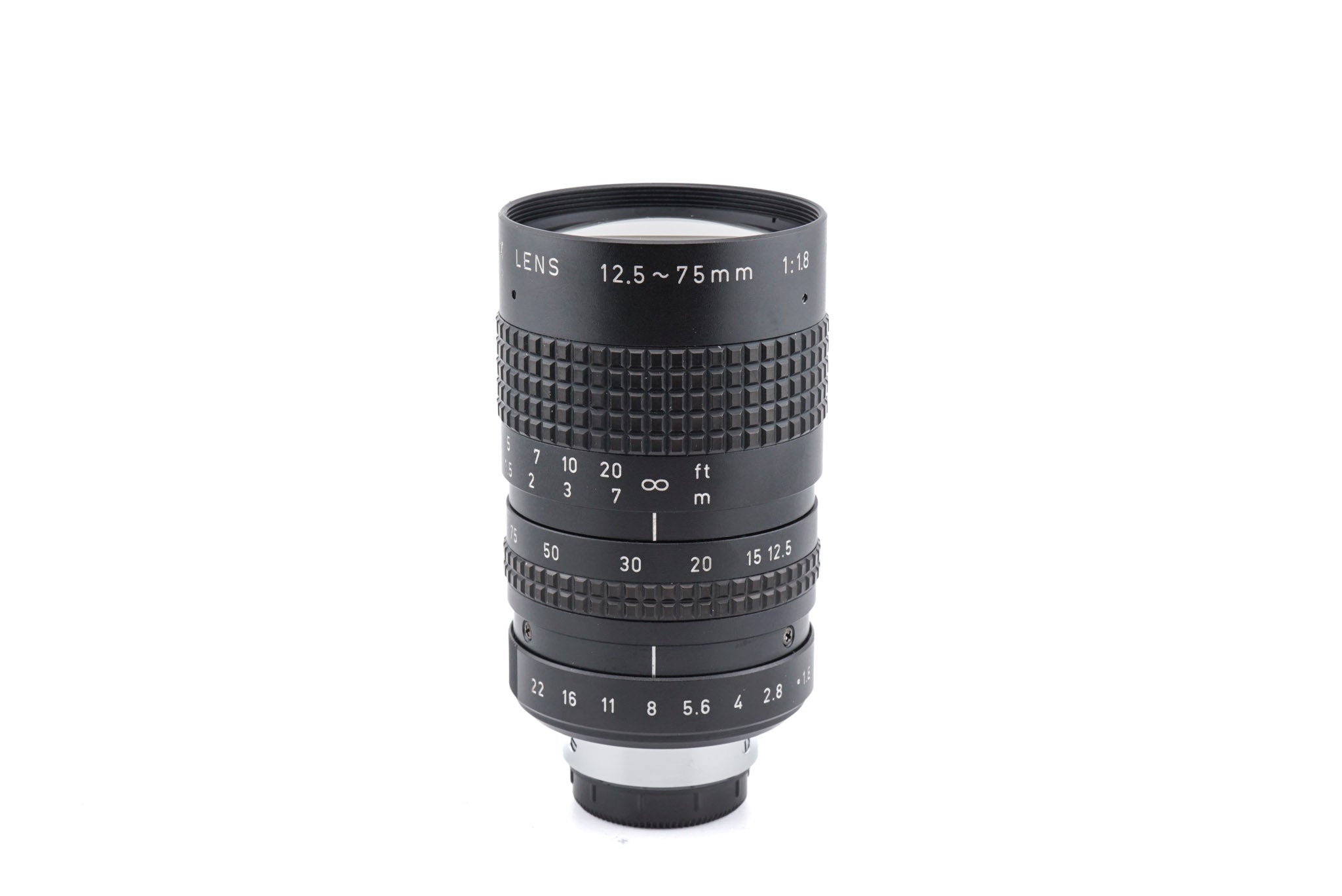 Cosmicar 12.5-75mm f1.8 TV Zoom - Lens – Kamerastore