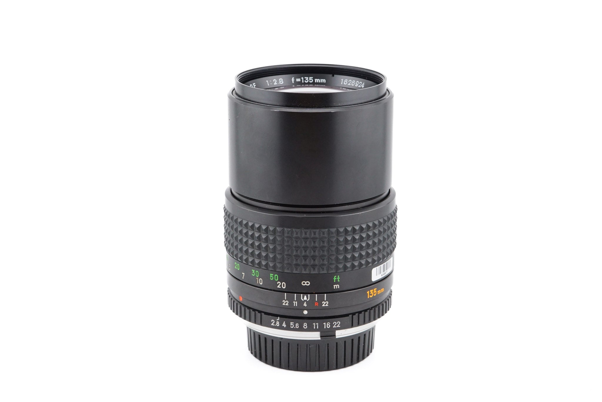 Minolta 135mm f2.8 MC Tele Rokkor-PF - Lens – Kamerastore