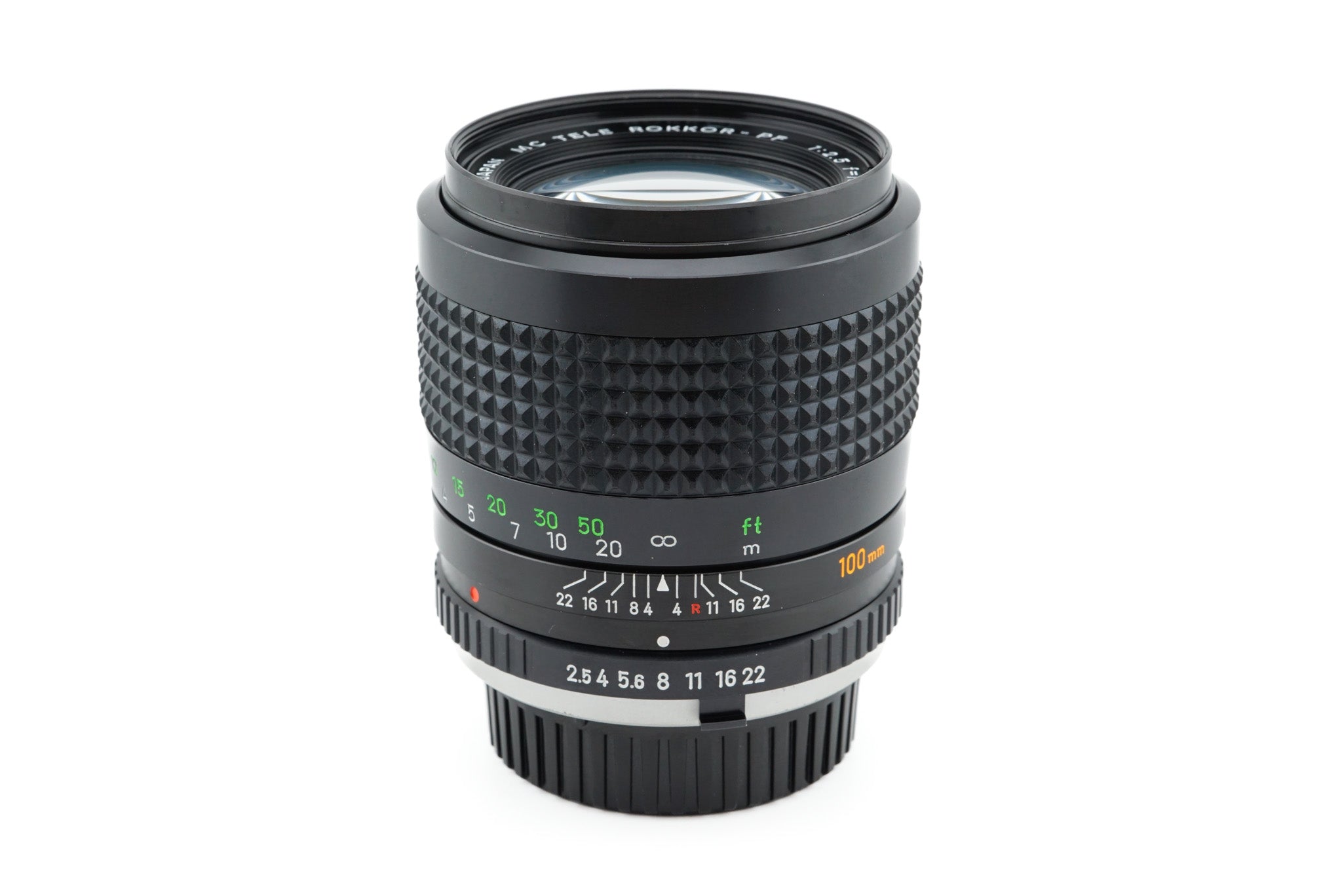 Minolta 100mm f2.5 MC Tele-Rokkor-PF - Lens – Kamerastore