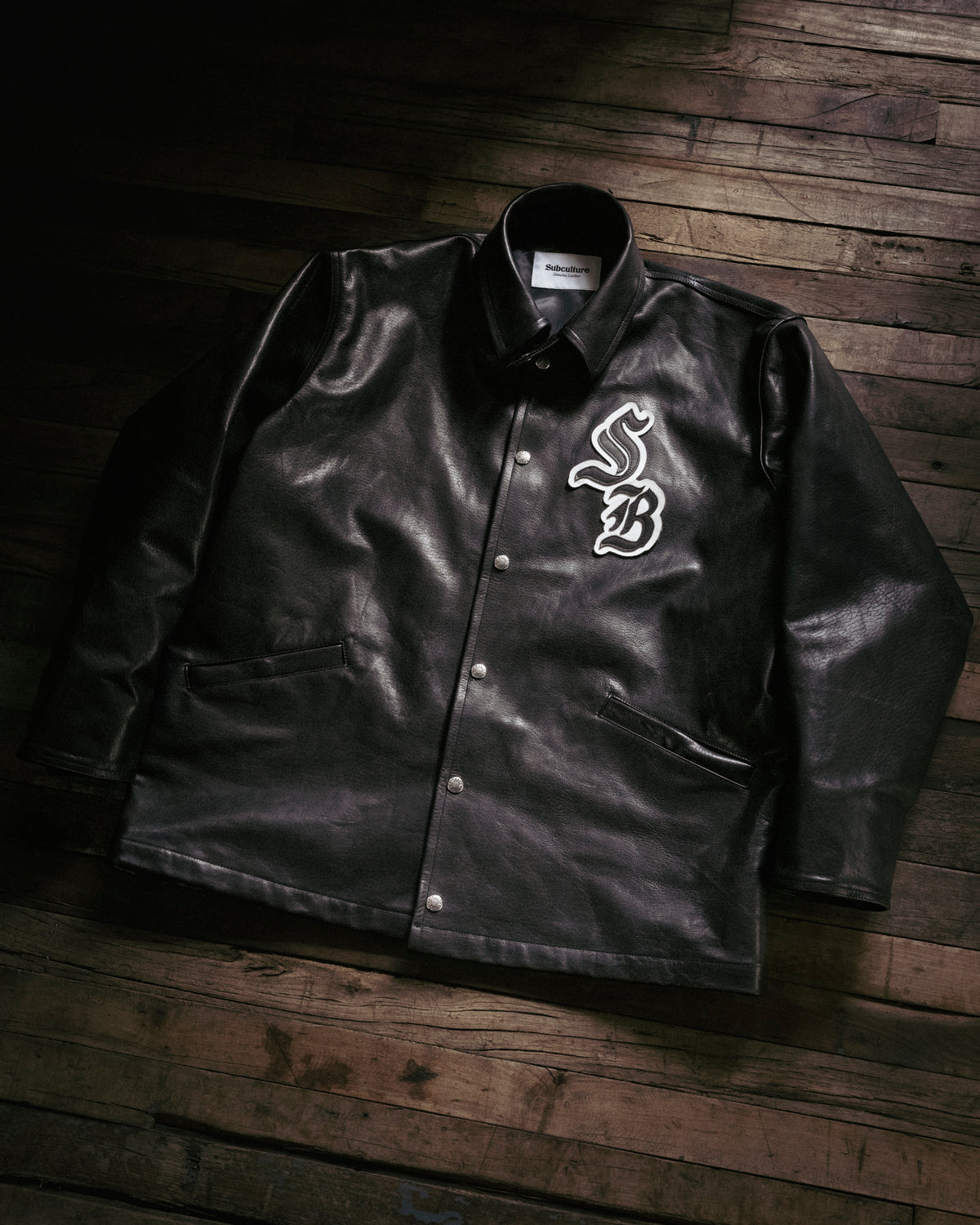 12 BERBERJIN × SUBCULTURE：LEATHER COACH JACKET** – SC WEB STORE